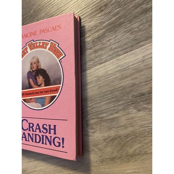 SWEET VALLEY HIGH * Crash Landing! * 1985 Francis Pascal - Hardcover Bantam HC - Picture 3 of 4